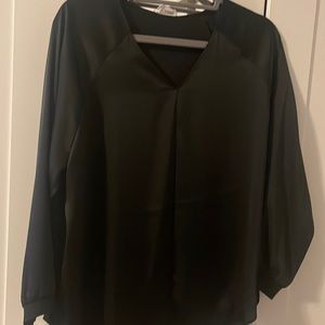 Satin Raglan Pullover